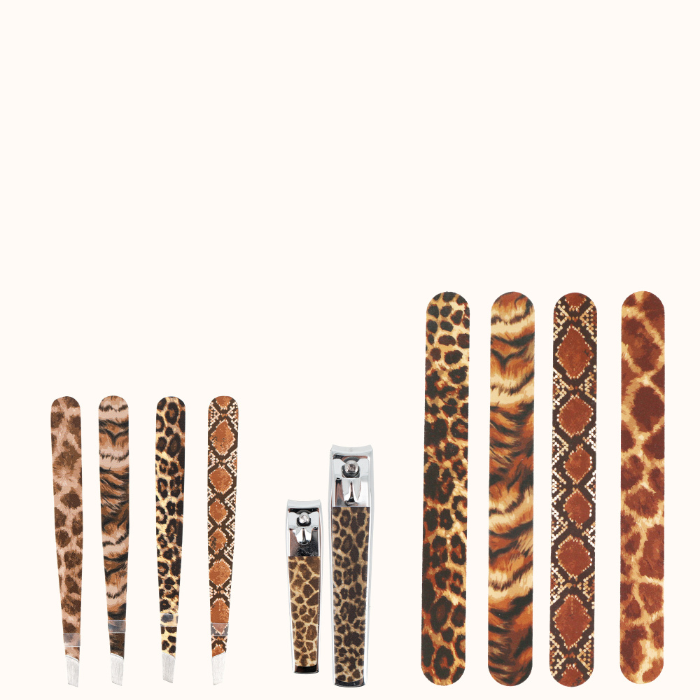La composition du présentoir de 88 pièces d enotre collection Savane.