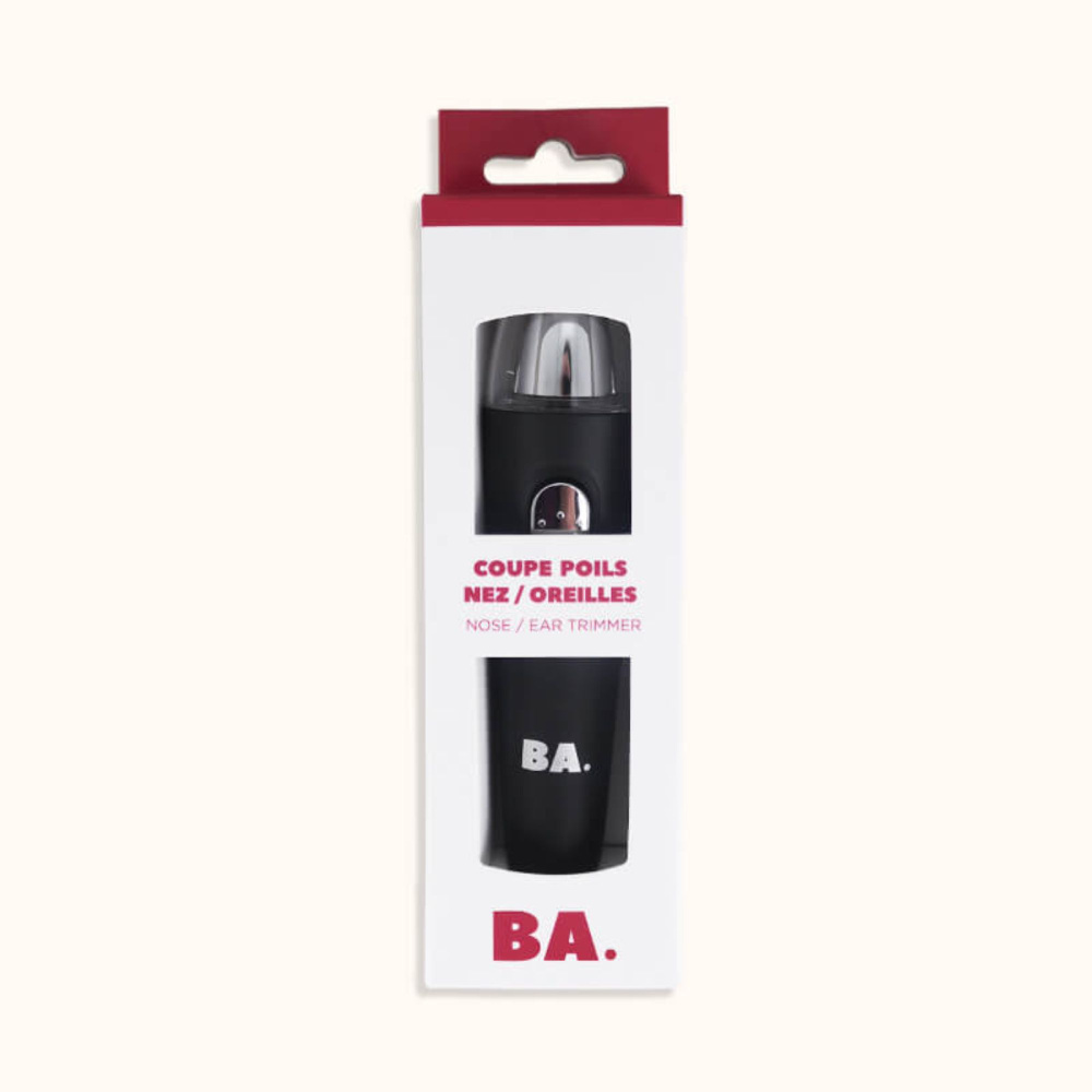 Le coupe poils nez de chez BA dans son packaging.
