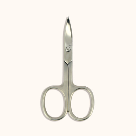 Le ciseaux à ongle courbes de BA finition mi-brillant mi-brossé