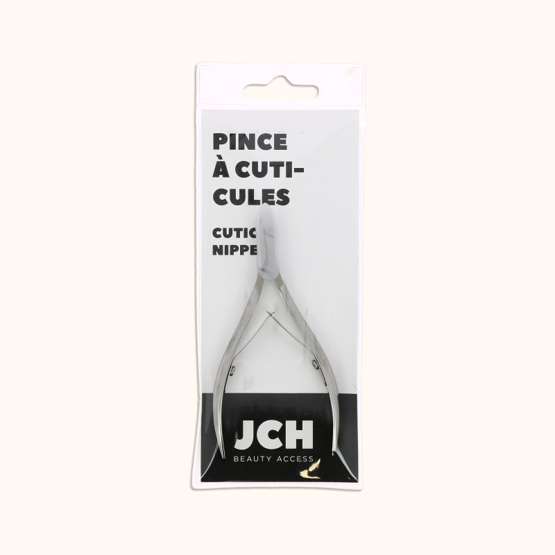 La pince cuticule 2 ressorts avec mors affutés BA dans son packaging BA