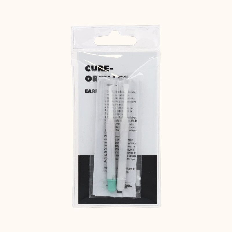 Lot de 2 cure-oreilles réutilisables de chez BA packaging