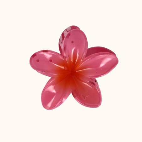 Pince fleur plumeria rose BA