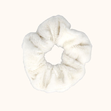 Chouchou tout doux blanc BA