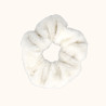 Chouchou tout doux blanc BA