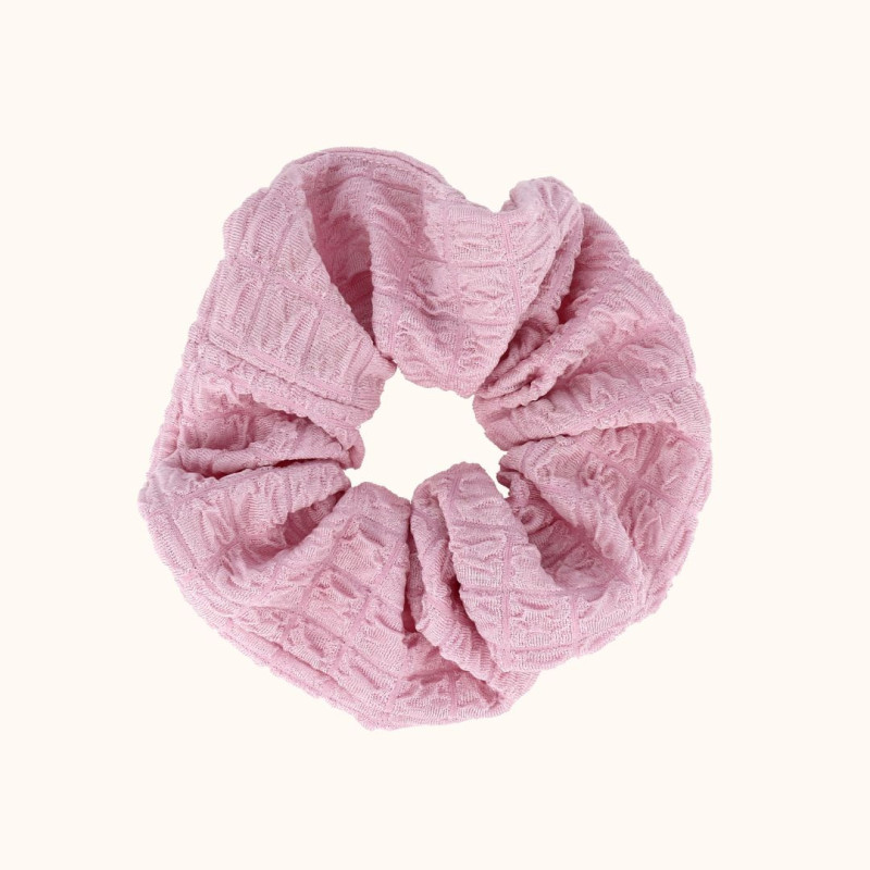Chouchou froissé rose BA