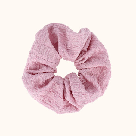 Chouchou froissé rose BA