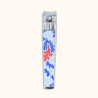 Coupe-ongle de la collection Metro Fcode, avec un design corail.
