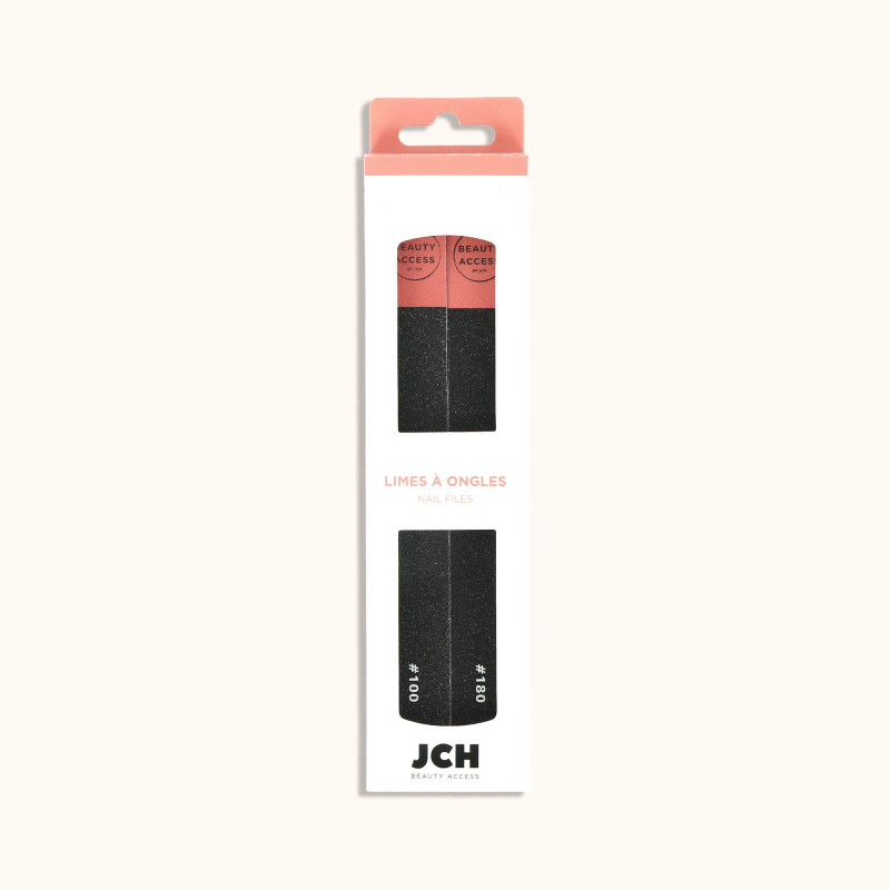 Les deux limes pour ongles artificiels de chez BA dans leur packaging.