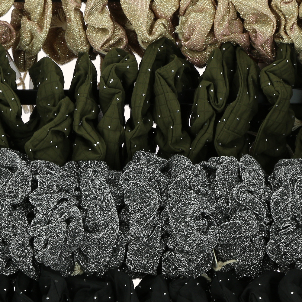 L'ensemble des chouchous du présenoir de la collection Paillette
