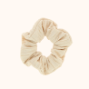 Le chouchou froissé beige