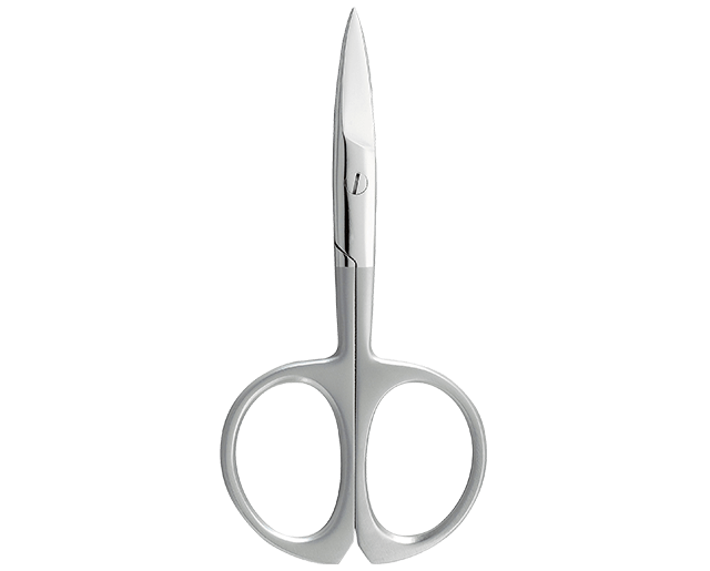 Straight nail scissors