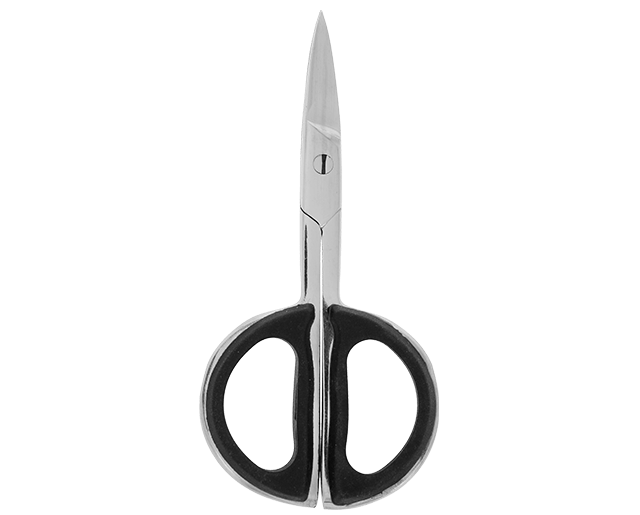 Straight nail scissors