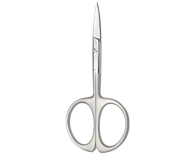 Straight cuticles scissors