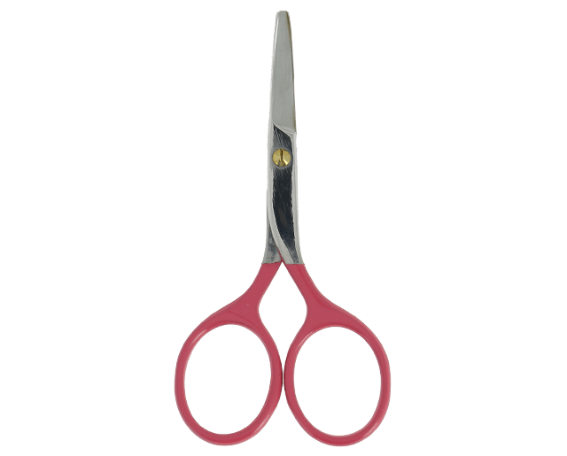Curved baby nail scissors