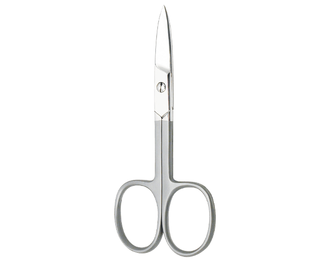 Straight nail scissors