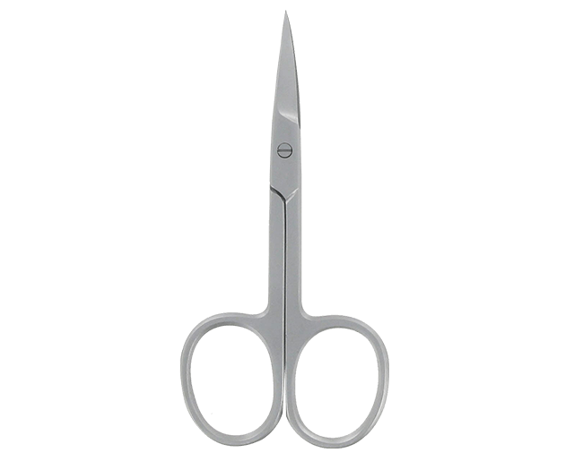 Straight cuticles scissors