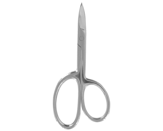 Straight nail scissors