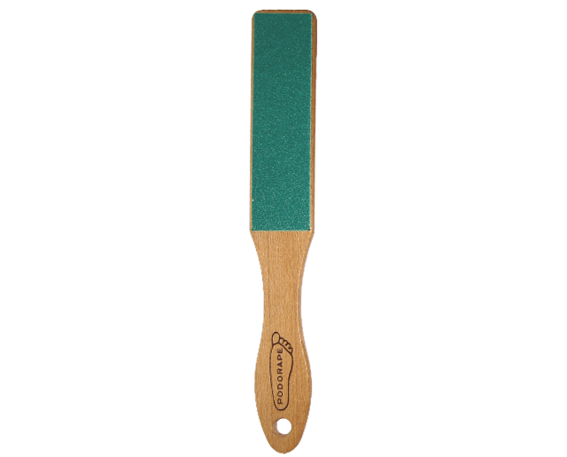 Wooden pedicure foot file