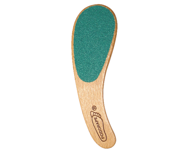 Wooden pedicure foot file