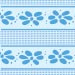 Fleurs bleu