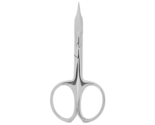 Straight nail scissors