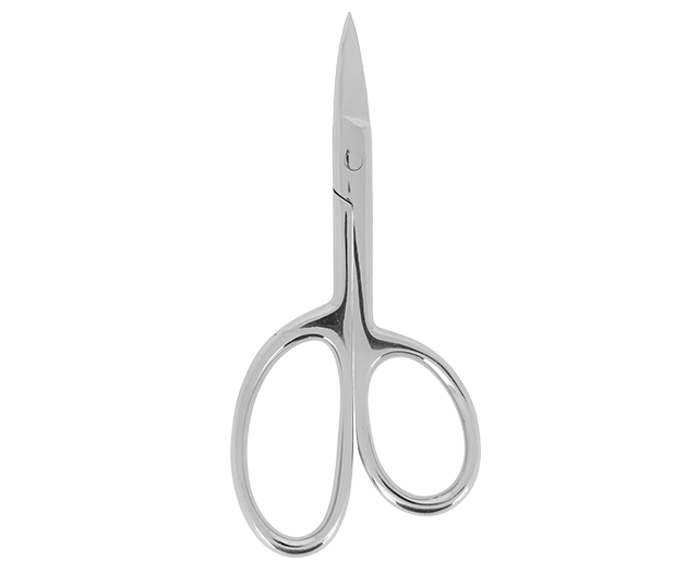 Straight nail scissors