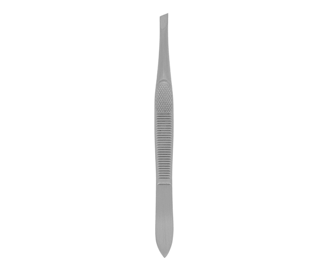 slanted tweezers