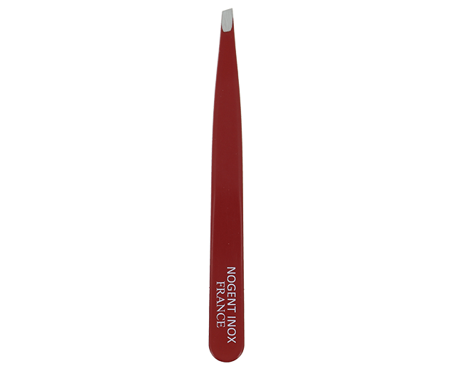 Slanted colored tweezers